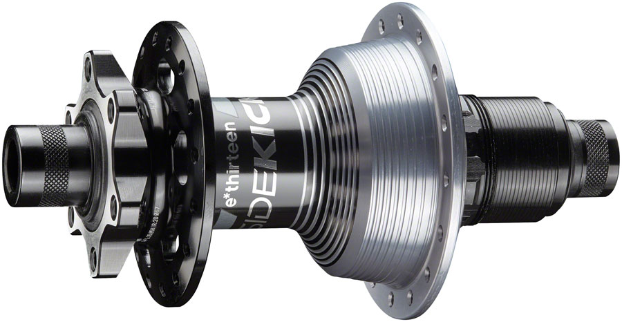 e*thirteen Sidekick Rear Hub - Black/Silver - Image 6