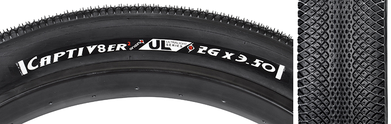 Origin8 Captiv-8er UL 26x3.5 Standard Tire Origin8 Captiv-8er UL 26x3.5 Standard Tire