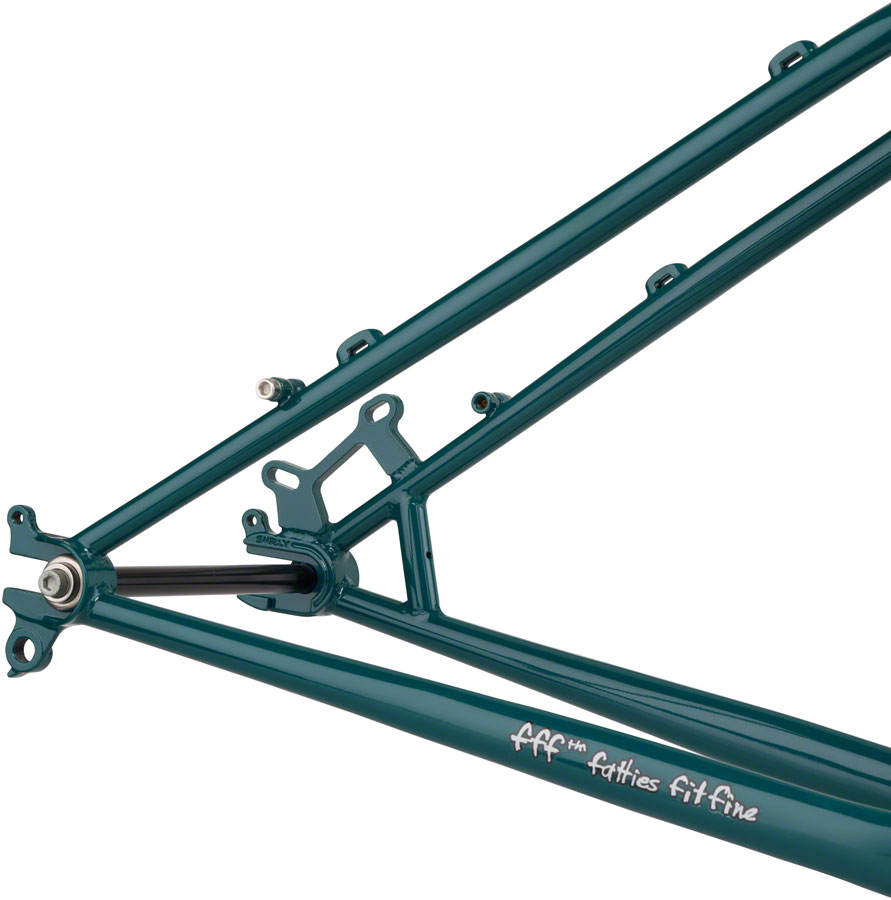 Surly Wednesday Fat Bike Frameset - 26", Steel, OG Algae - Image 4