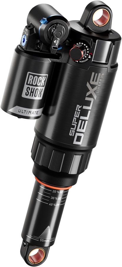 RockShox Super Deluxe Ultimate RC2T Rear Shock - 210 x 55 mm Linear XL Air Token Loc 2 Reb 55 / Comp 34 L/O 45 Standard D1 RockShox Super Deluxe Ultimate RC2T Rear Shock - 210 x 55 mm Linear XL Air Token Loc 2 Reb 55 / Comp 34 L/O 45 Standard D1