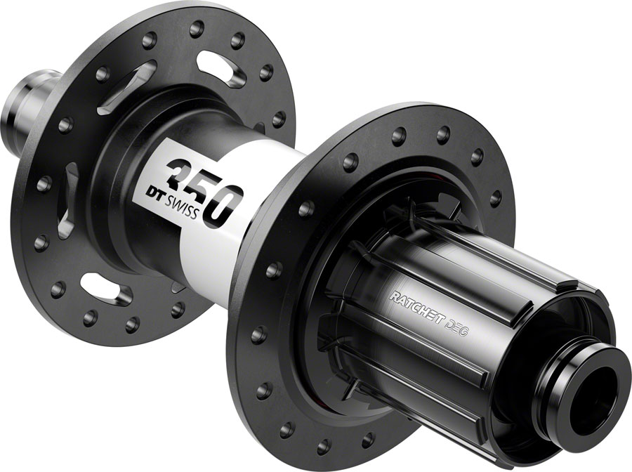 DT Swiss 350 DEG Rear Hub - 12 x 148mm Center-Lock HG 11 MTN Black 28H 72pt