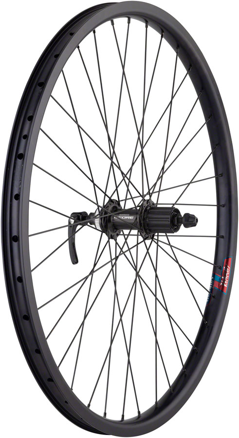 Quality Wheels Value HD Series Disc Rear Wheel - QR x 135mm Center-Lock HG BLK - Image 2