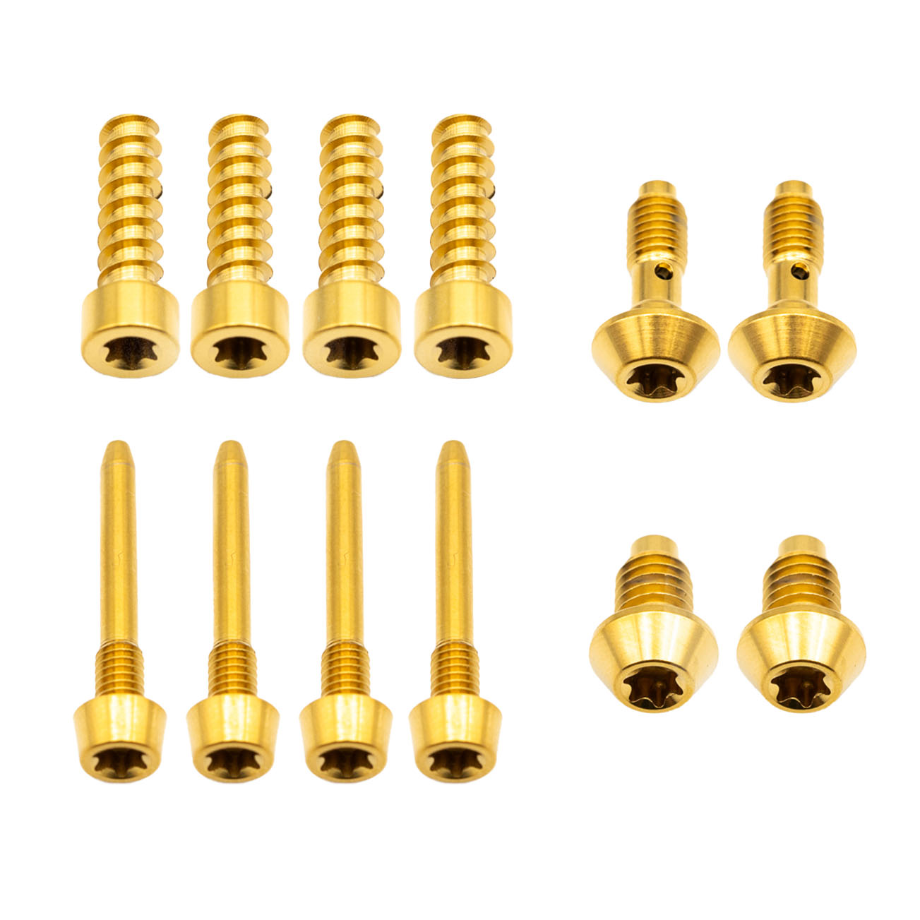 Better Bolts Magura MT Ti Bolt Kit Gold