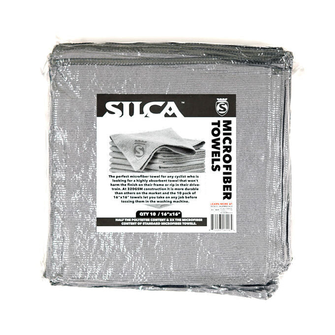 Pro Microfiber Towels (10pk) Grey - Default Title