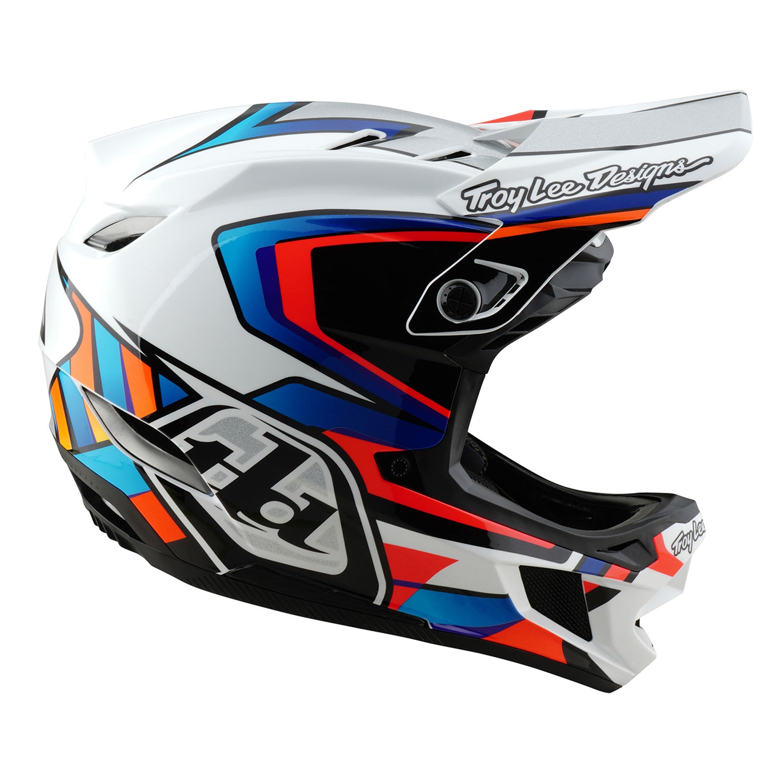 D4 Composite Helmet Frames White / Silver - Image 5