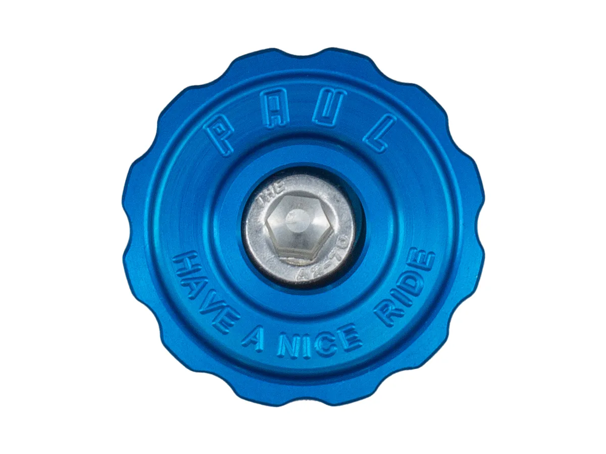 Paul Components Aluminum Top Cap Blue