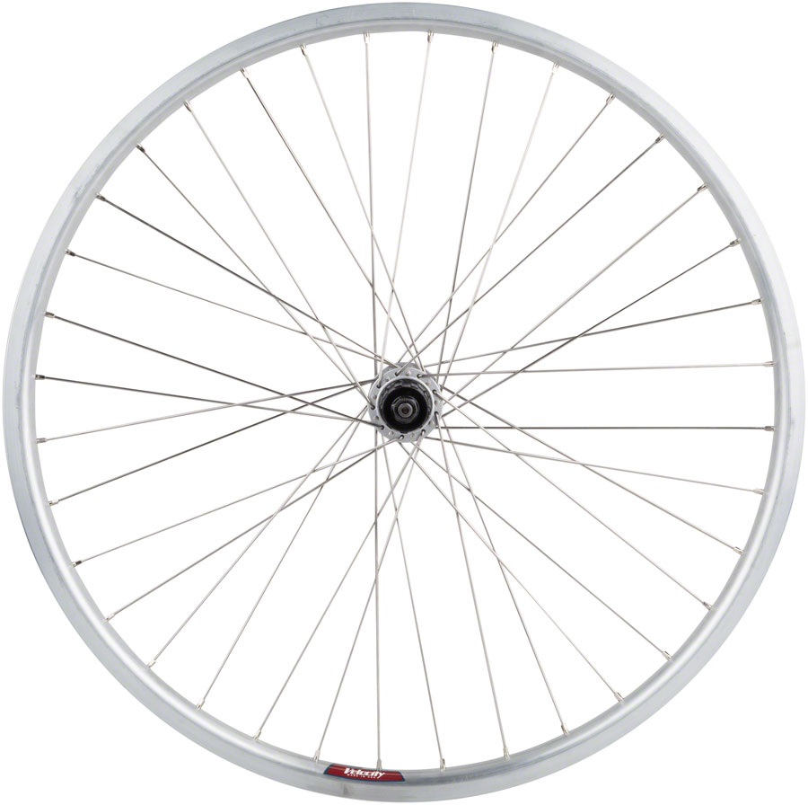 Quality Wheels Value HD Series Rear Wheel - QR x 135mm, Rim Brake, HG 10, Silver, Clincher - Image 6