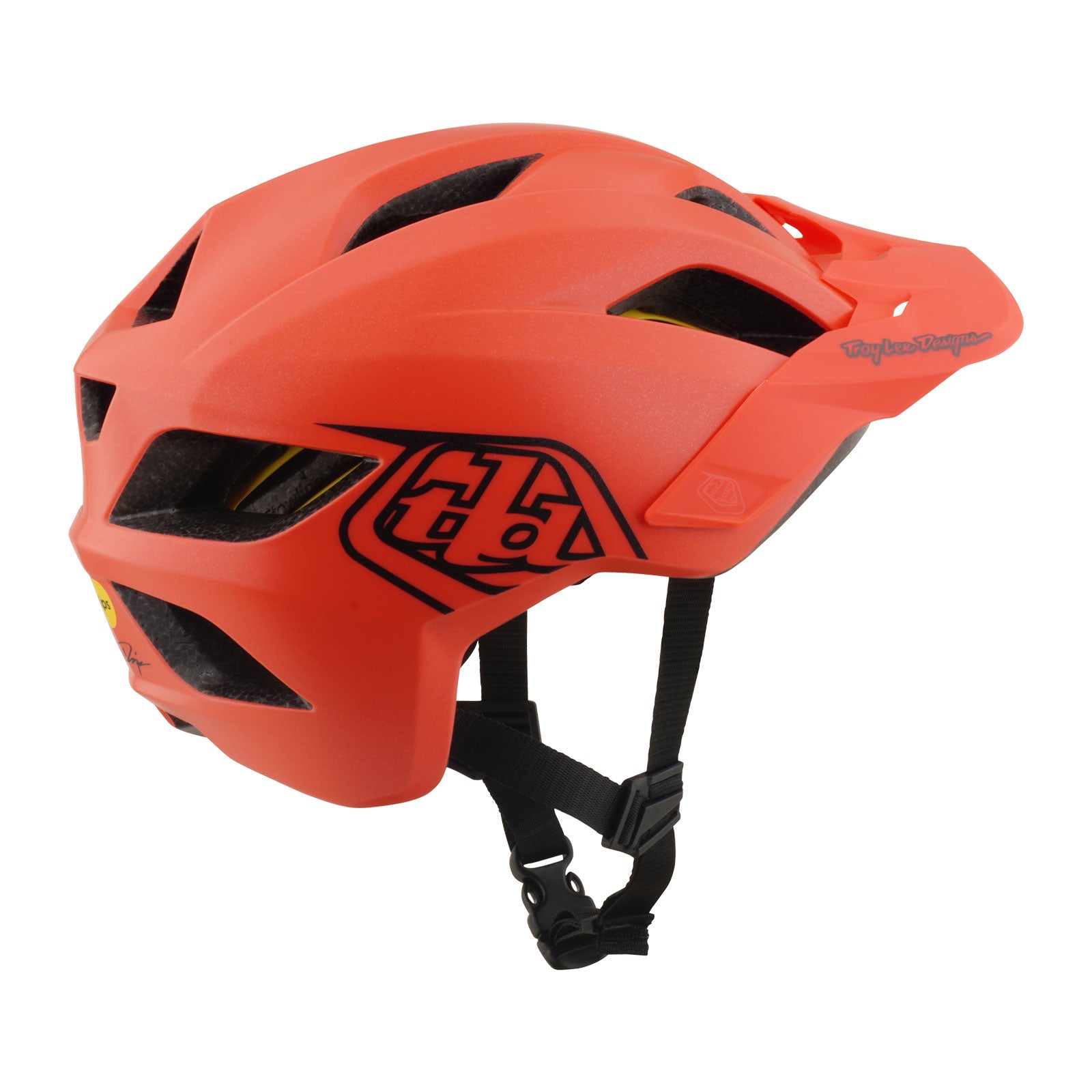 Youth Flowline Helmet Point Coral / Charcoal - Image 2