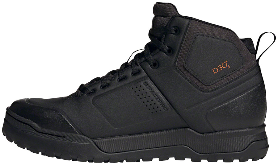 Five Ten Impact Pro Mid Flat Shoes  - Men's, Core Black/Red/Core Black - Image 3