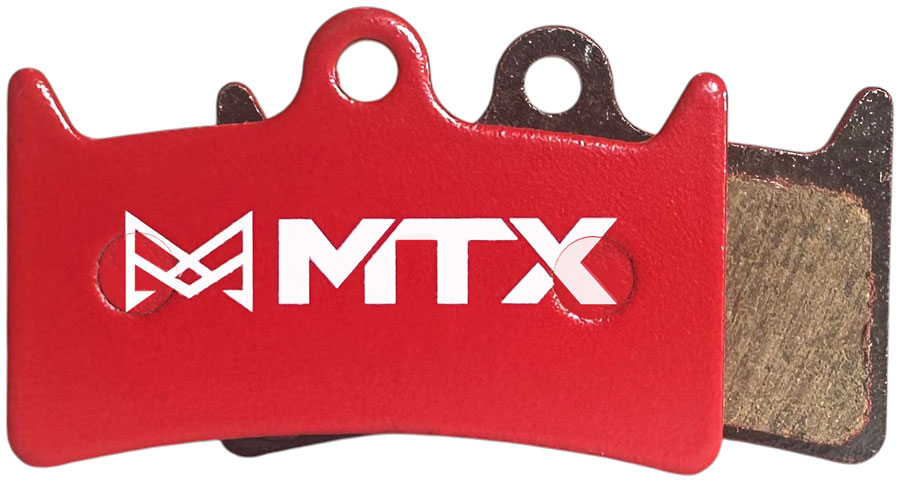 MTX Red Label RACE Disc Brake Pads - Ceramic/Kevlar Compound Hope Tech 3 Tech 4 V4 4-Piston Single Set