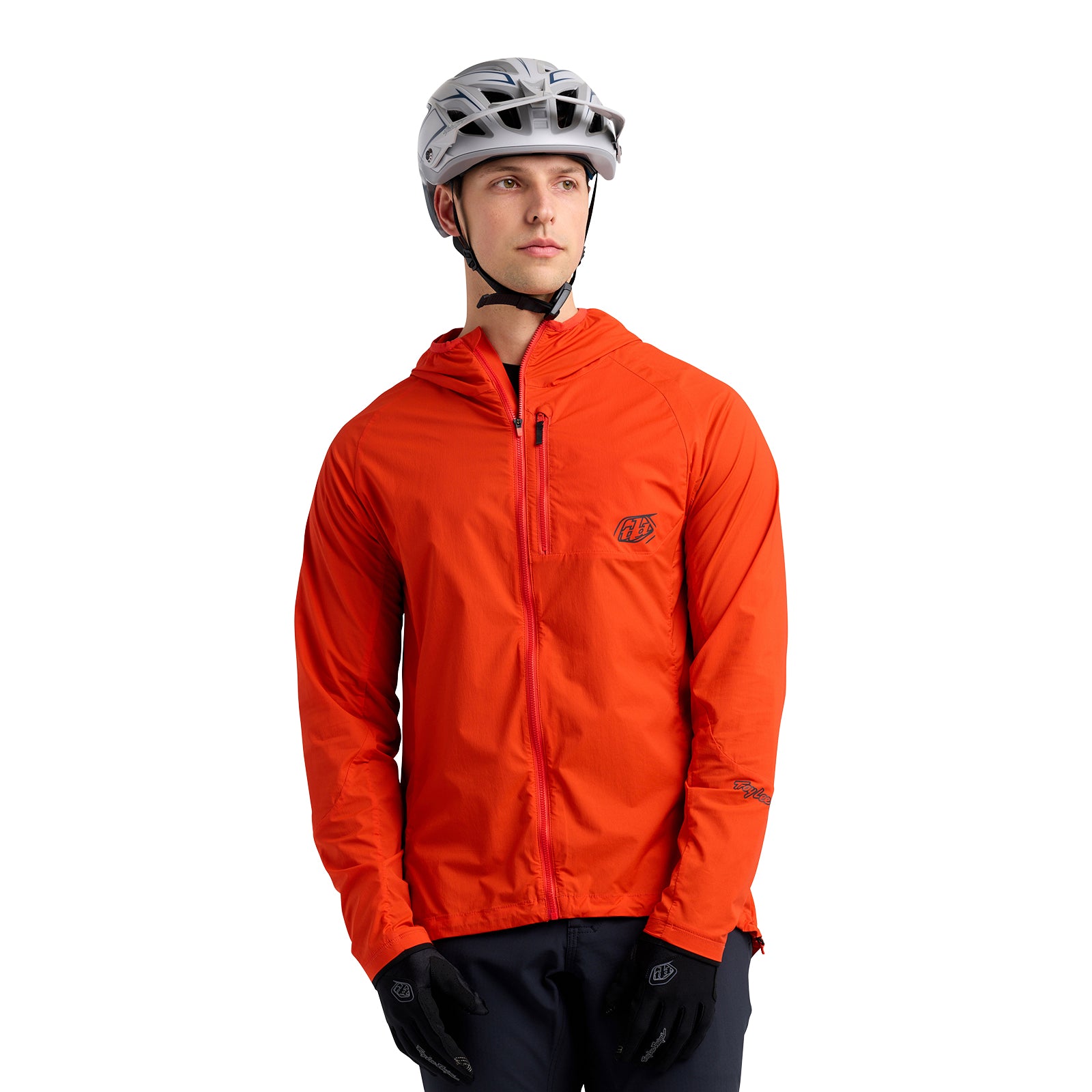 Drift Windbreaker Mono Fire Orange - Image 8
