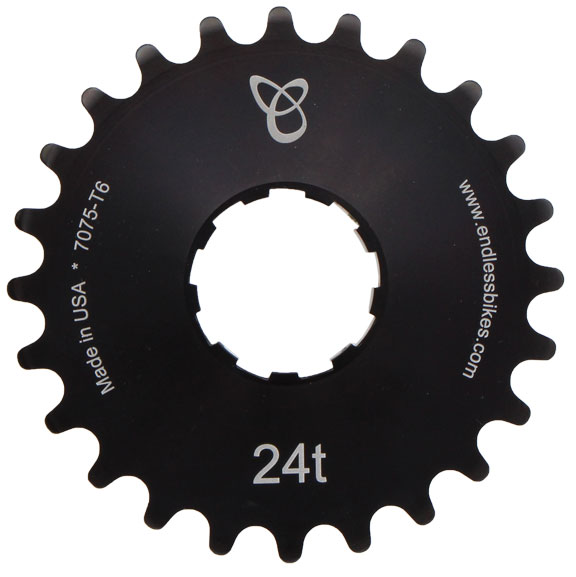 Endless Bike Kick Ass Cog 24t - Black Ano