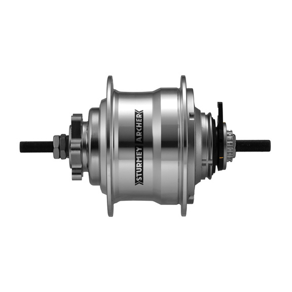 Sturmey Archer RX-RK5 5-Sp Disc Hub 36h - Silver