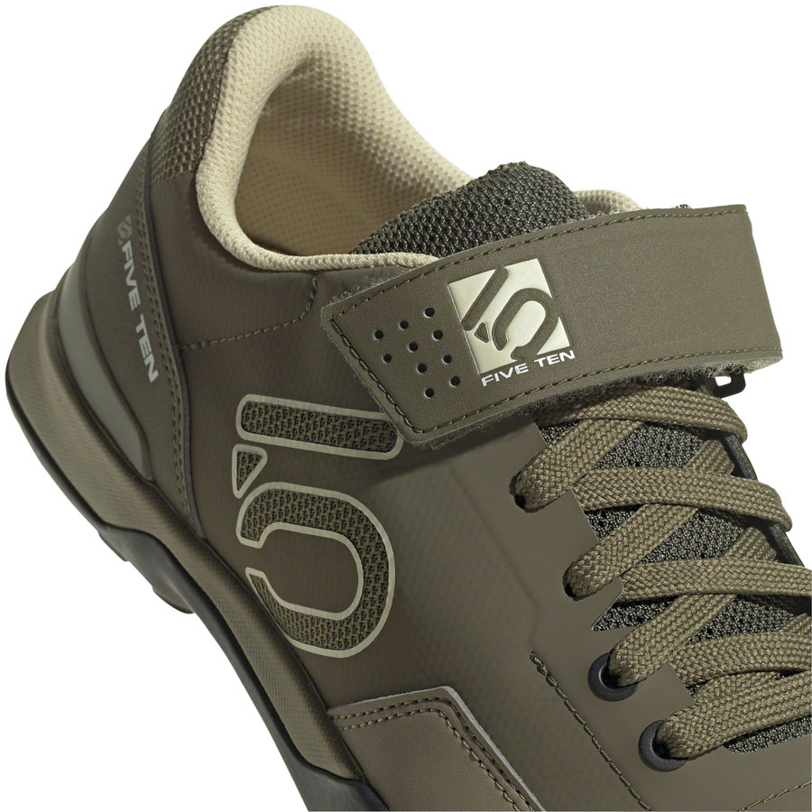 Five Ten Kestrel Lace Mountain Clipless Shoes - Men's, Focus Olive/Sandy Beige/Orbit Green - Image 4