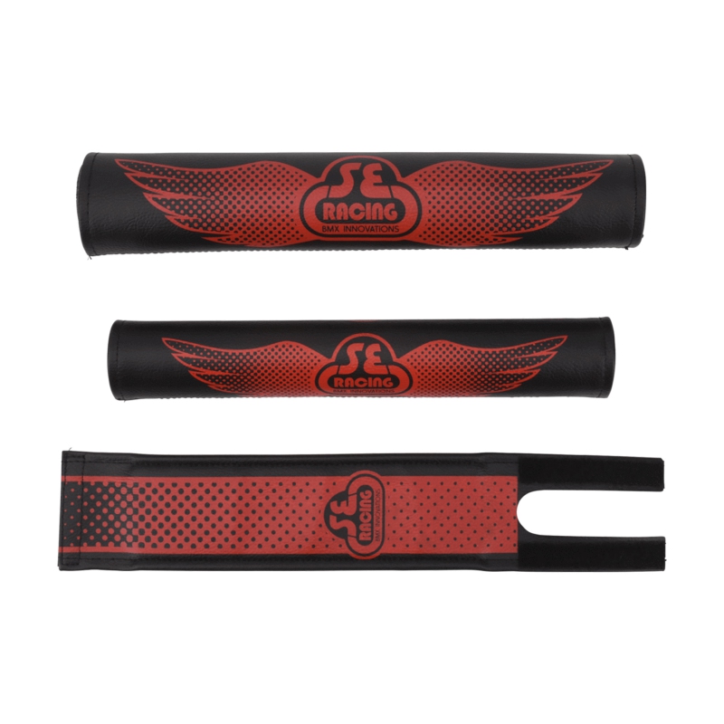 Se bikes Wing Pad Set  Black/Red Wing Fade