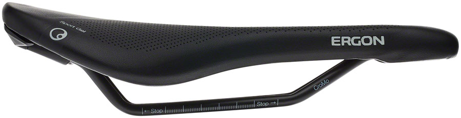 Ergon SR Sport Gel Saddle - Chromoly, Black, Women's - Image 7