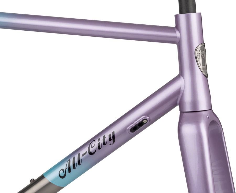 All-City Cosmic Stallion Ti Frameset - 700c/650b, Titanium, Laser Prism - Image 2