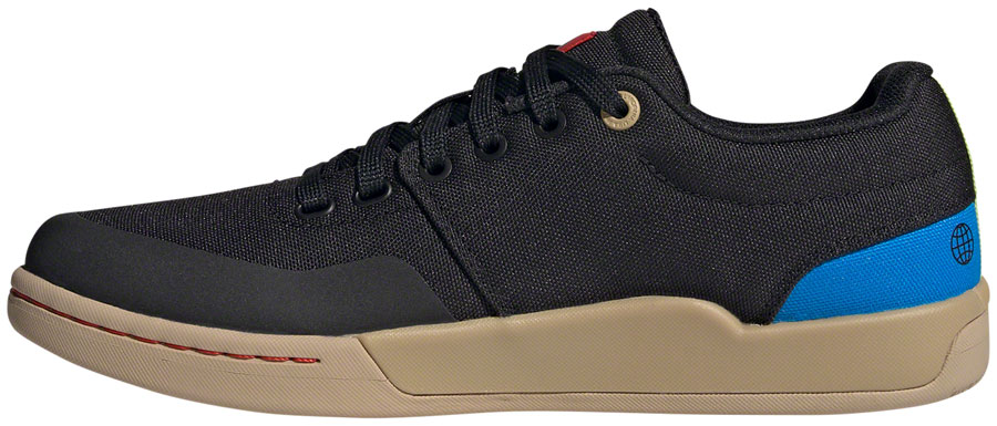 Five Ten Freerider Pro Canvas Flat Shoes - Men's, Core Black/Carbon/Pulse Lime - Image 2