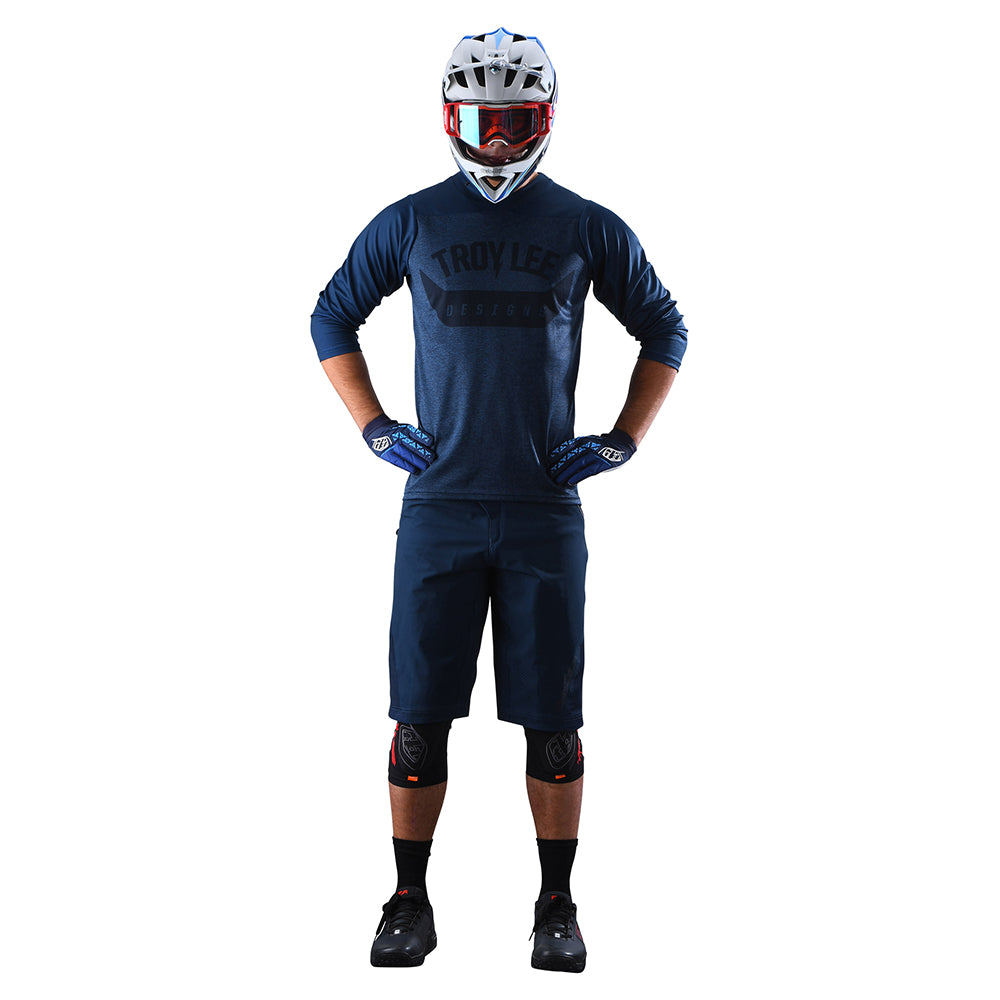 Ruckus Short W/Liner Solid Dark Slate Blue - Image 2