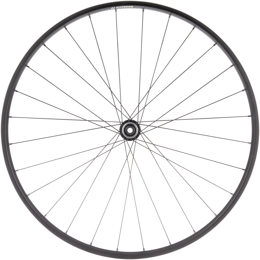 Quality Wheels Value Double Wall Series Disc Front Wheel - 650b QR x 100mm Center-Lock BLK 28H variant 2