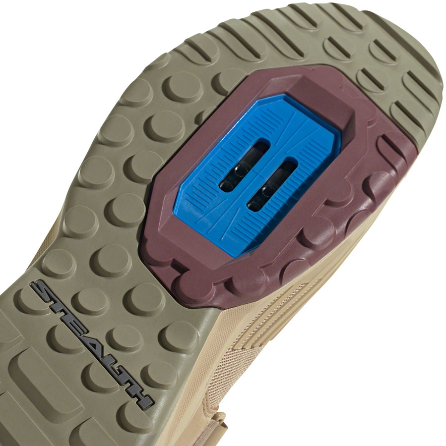 Five Ten Trailcross Mountain Clipless Shoes - Men's, Beige Tone/Blue Rush/Orbit Green - Image 3