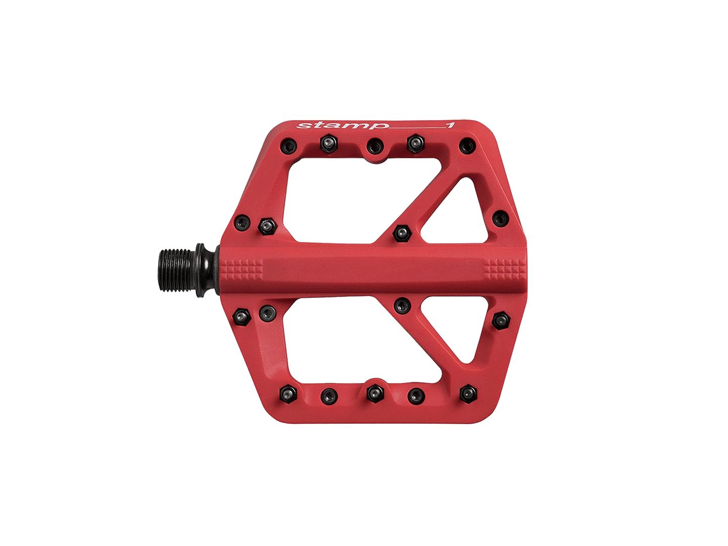 Crankbrothers Stamp 1 Small Red Pedal Crankbrothers Stamp 1 Small Red Pedal
