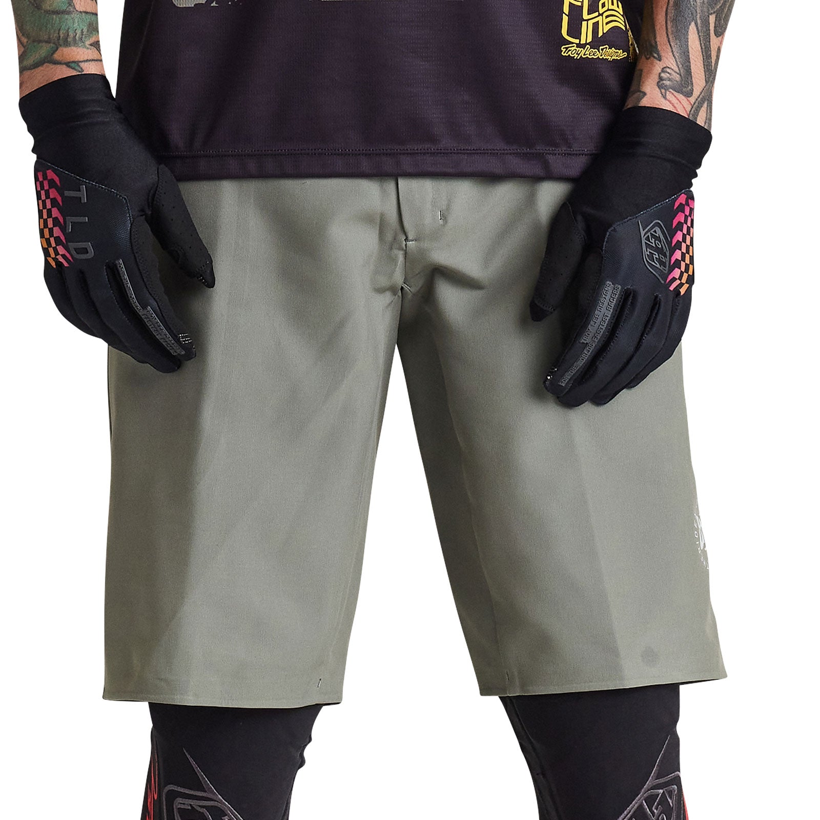 Flowline Superlyte Short Mono Olive - Image 8