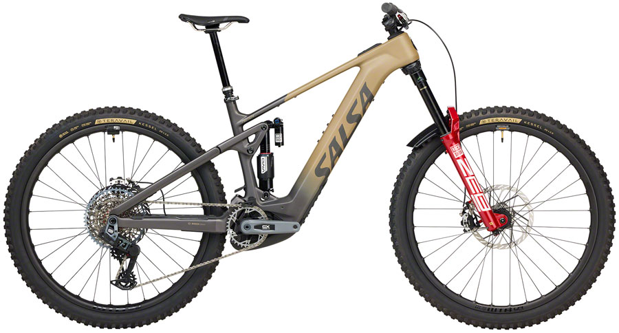 Salsa Notch C GX AXS Transmission Ebike - 29", Carbon, Black / Walnut