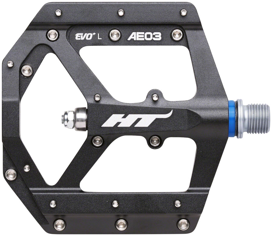 HT Pedals AE03T Evo+ Platform Pedals Ti - Black/Gold - Image 5