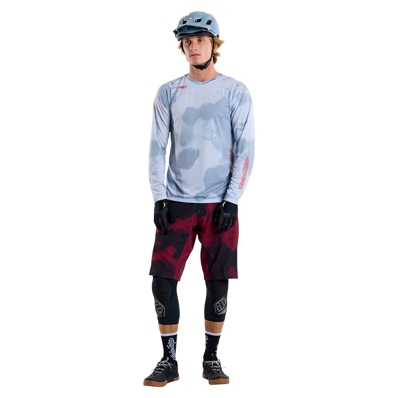 Skyline Air Long Sleeve Jersey Flared Concrete - Image 5