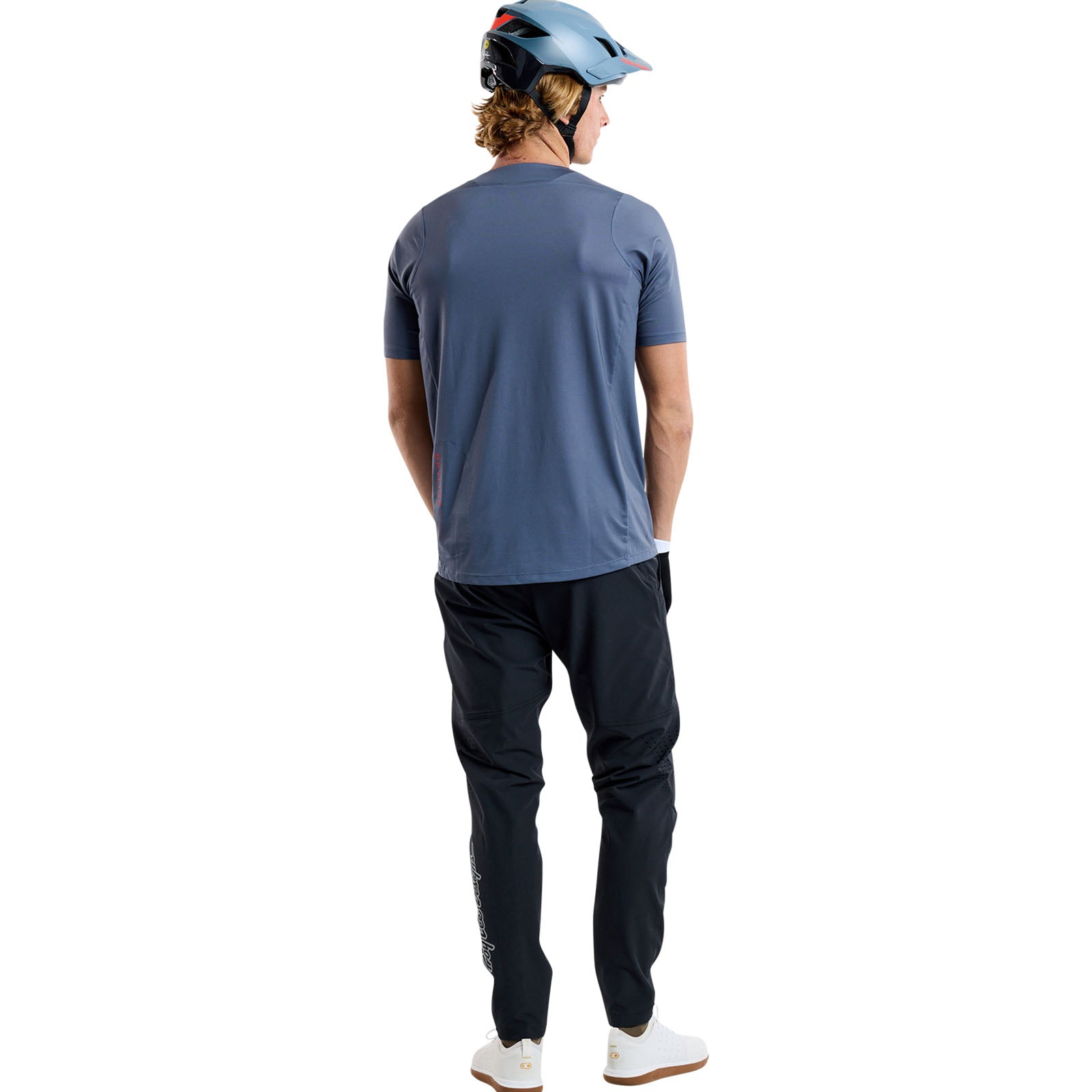 Skyline Short Sleeve Jersey Mono Steel Blue - Image 11