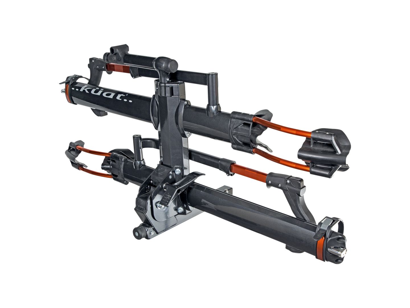 Kuat NV 2.0 Hitch Mounted bike rack 2 bikes 2" Gun Metal Grey variant 1