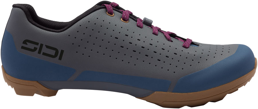 SIDI Asper Laces Gravel Shoes - Men's Dark Gray 40