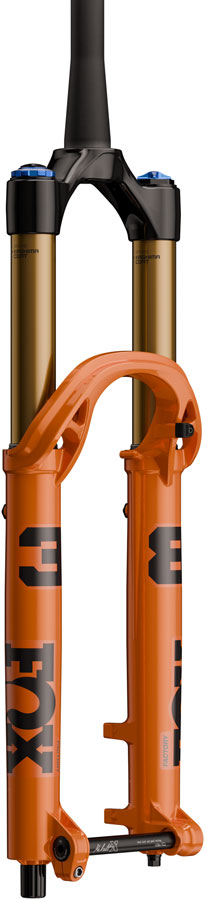 FOX 38 Factory Suspension Fork - 29" 170mm 15 x 110mm Kabolt-X 44mm Offset GRIP X2 MY27 Float Glidecore 58HT Shiny Orange