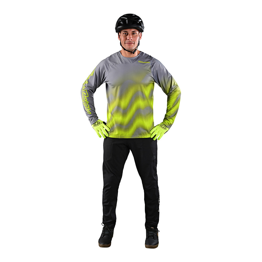 Skyline LS Chill Jersey Waves Lt Gray - Image 2