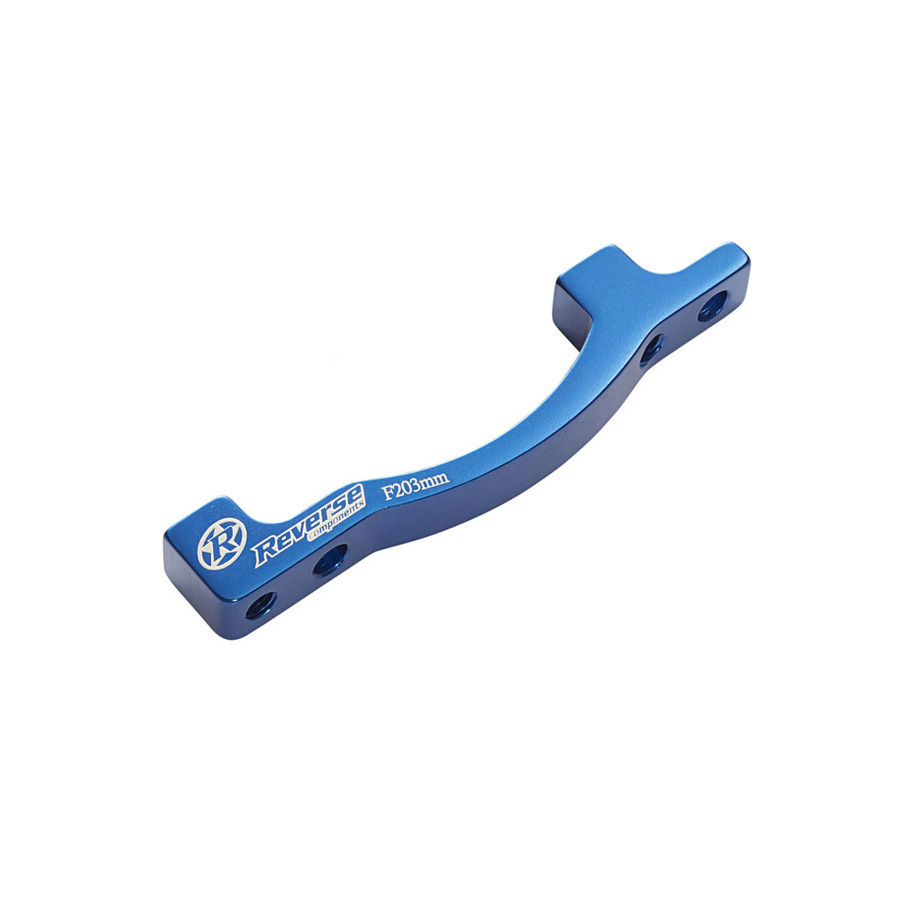 Reverse Disc Brake Adapter PM-PM 203 Front Blue  