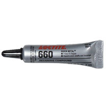 Loctite 660 Quick-Metal Gap Filler Silver 6ml Loctite 660 Quick-Metal Gap Filler Silver 6ml