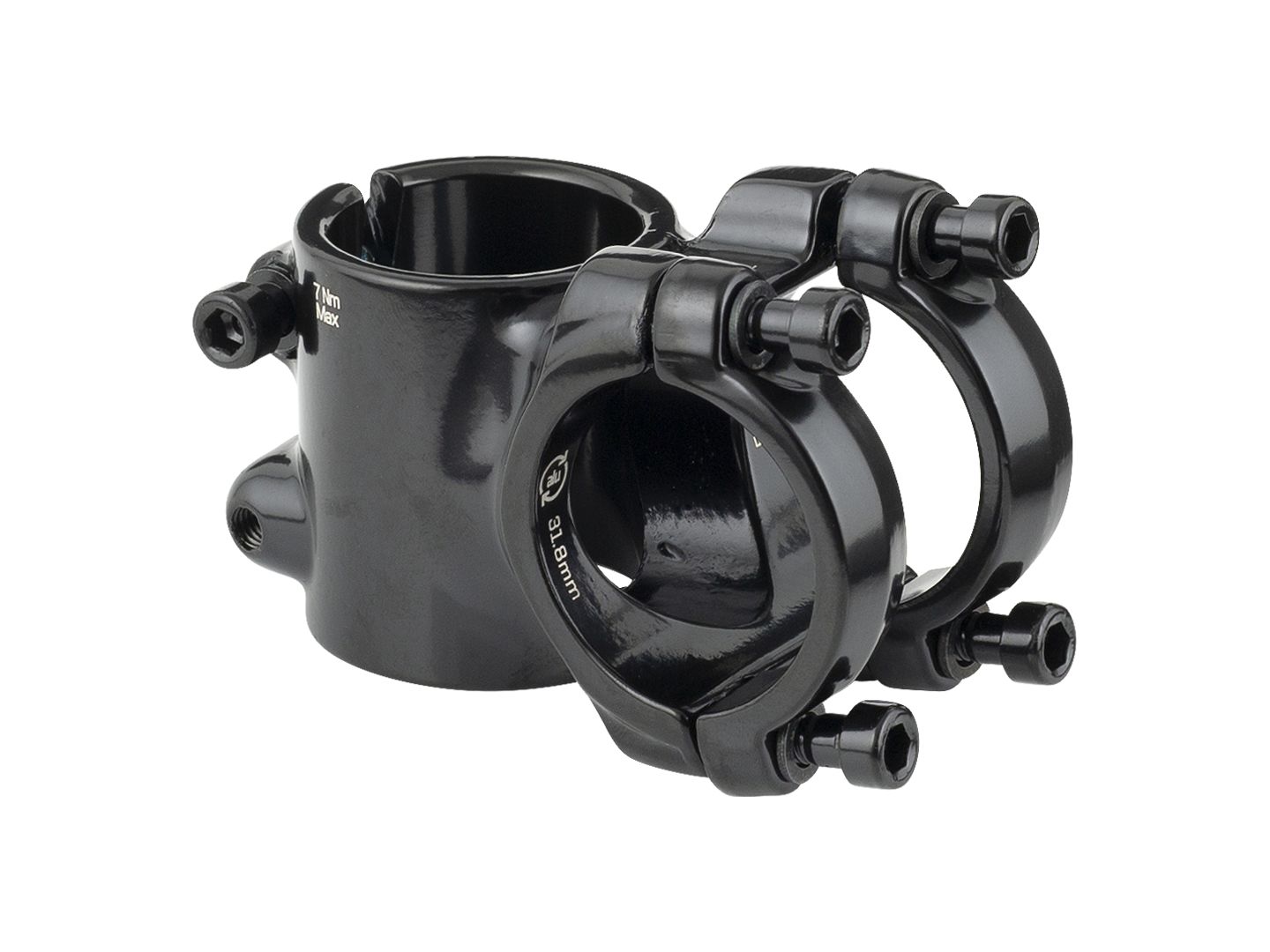 Bontrager Comp 31.8mm Clamp 35mm 7 Degree Rise Black Stem