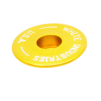 White Industries Headset Top Cap 6061-T6 Aluminum Gold
