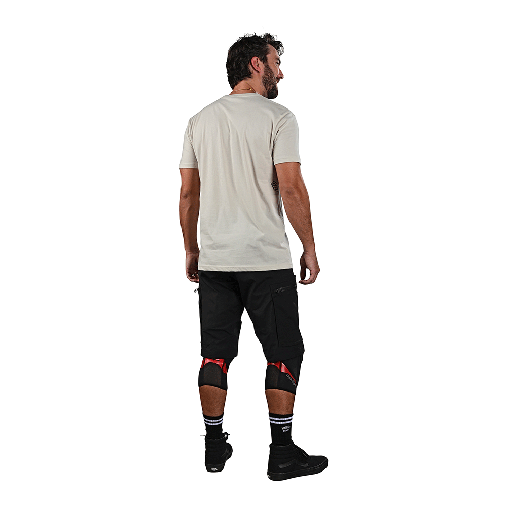 Ruckus Cargo Short Shell Mono Black - Image 5