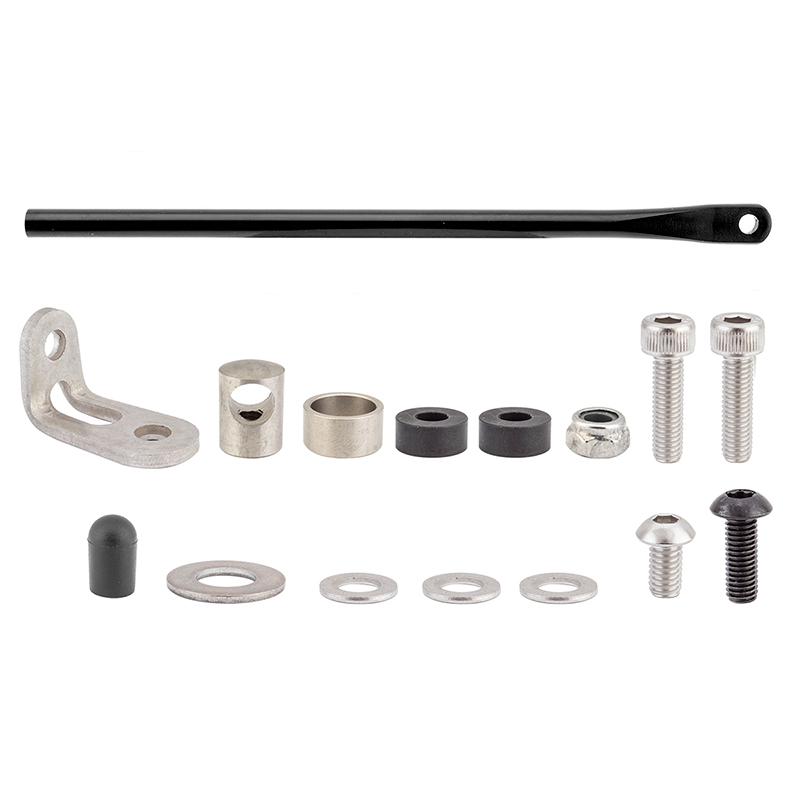 Tubus Rack Mounting Set Black Fly Tubus Rack Mounting Set Black Fly