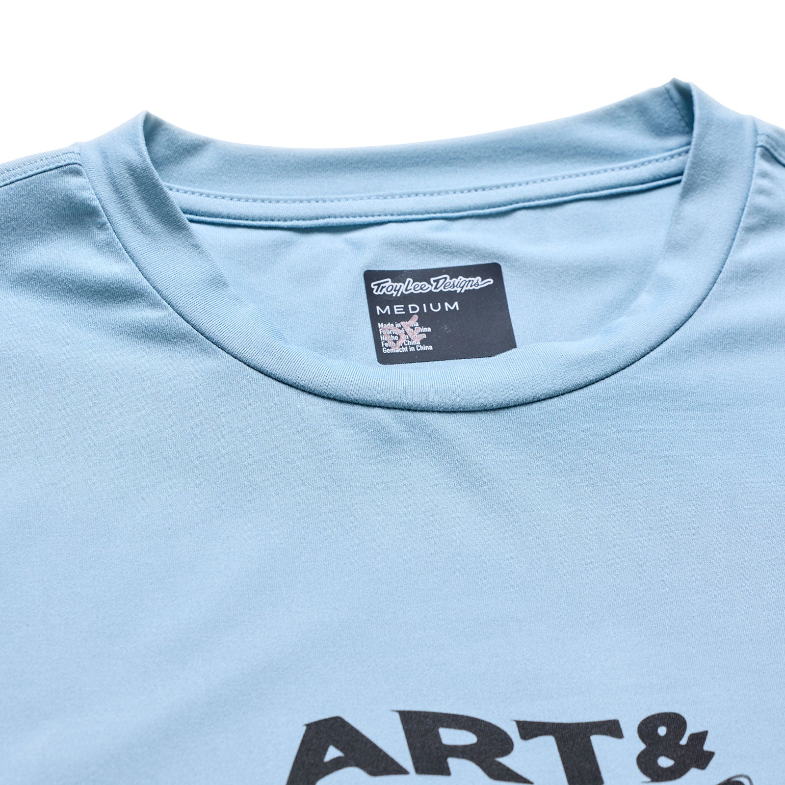 Ruckus Ride LS Tee Waves Dawn Blue - Image 3