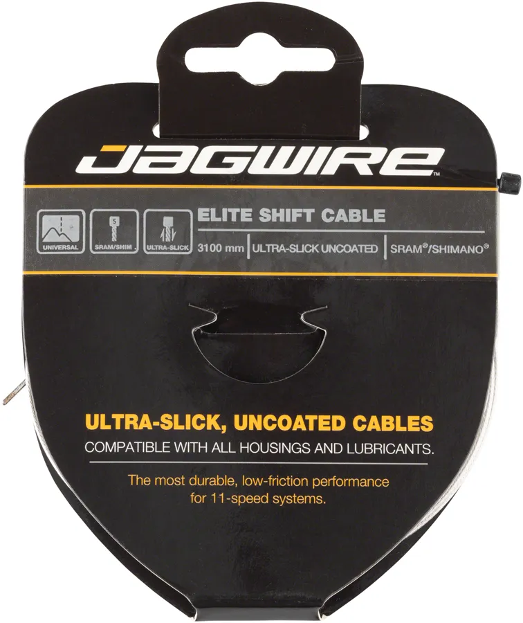Jagwire Elite Ultra-Slick Shift Cable - Polished Stainless Steel variant 2