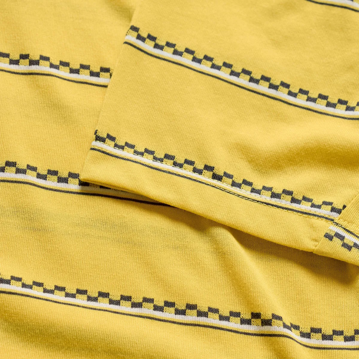 Skyline Ride SS Tee Checked Out Butter - Image 5