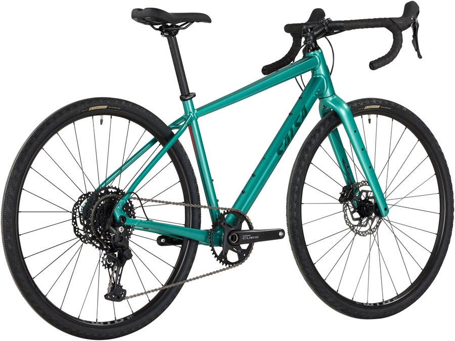Salsa Journeyer Drop Bar Cues 1x10 Bike - 700c, Aluminum, Teal Green - Image 3