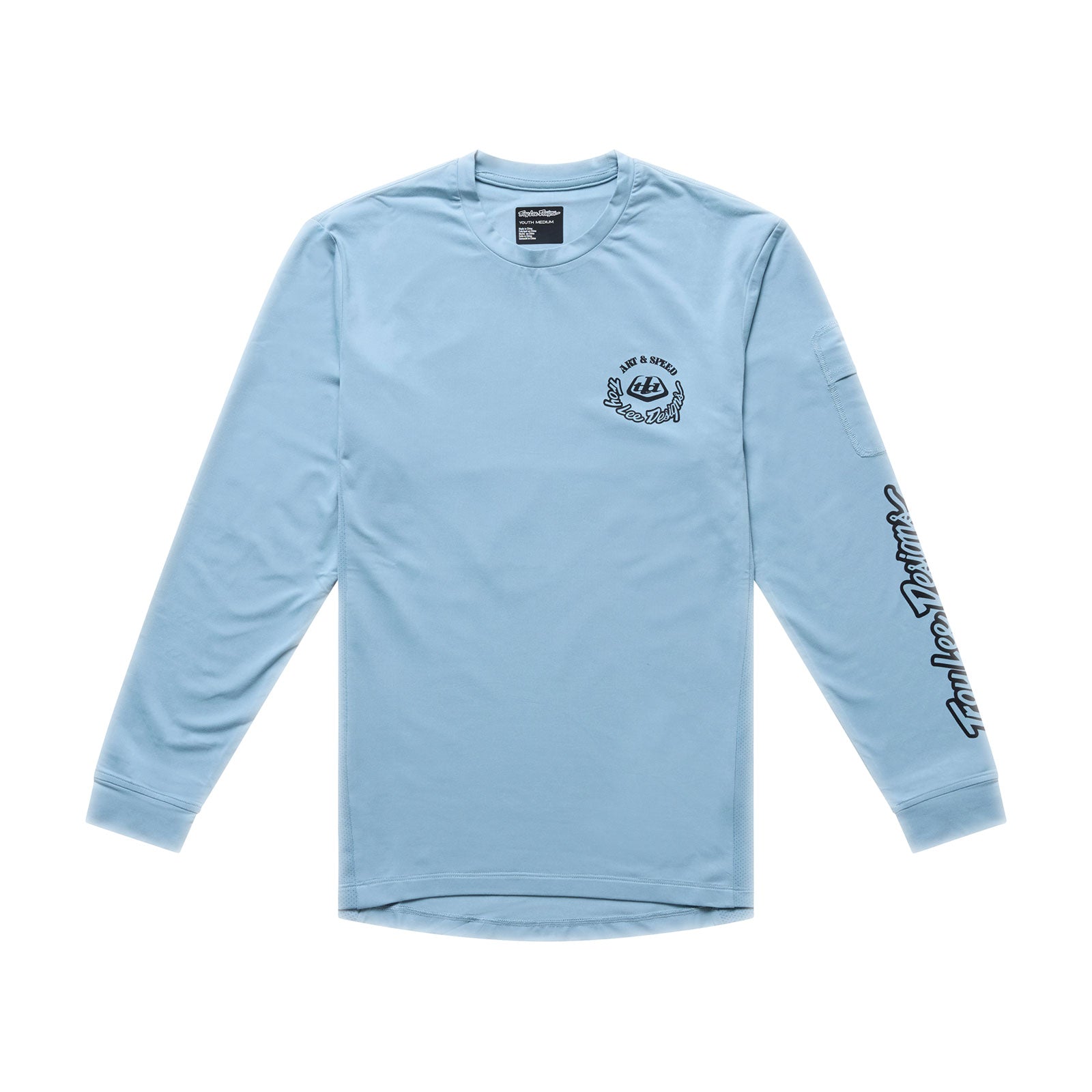 Youth Ruckus Ride LS Tee Carbs Dawn Blue Youth Ruckus Ride LS Tee Carbs Dawn Blue