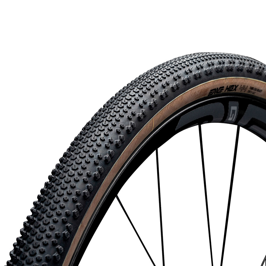 ENVE HEX Gravel Tire 700C Folding Tubeless Ready Black/Tan variant 2