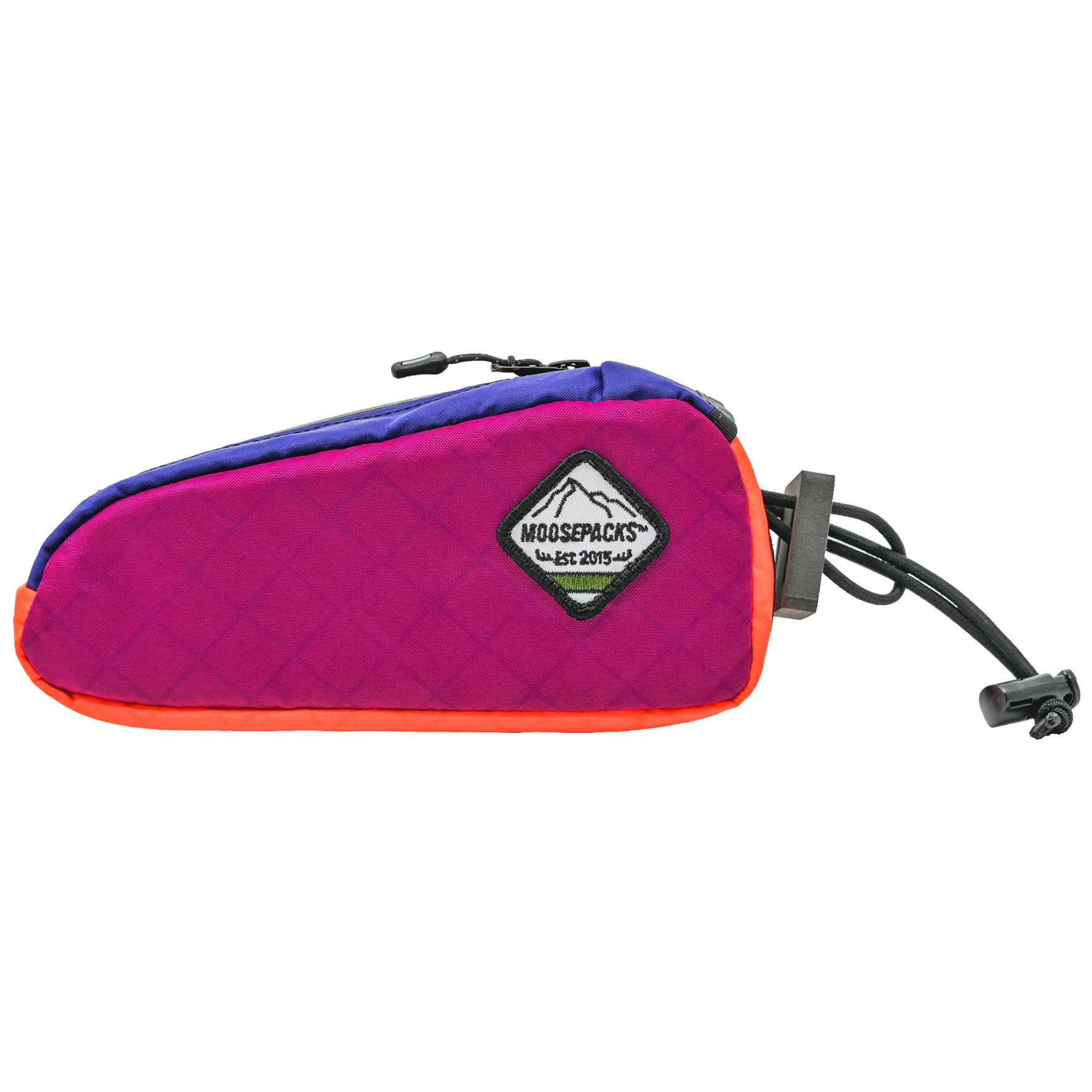 MoosePacks Bolt on Top Tube Bag 1L Fuchisa MoosePacks Bolt on Top Tube Bag 1L Fuchisa