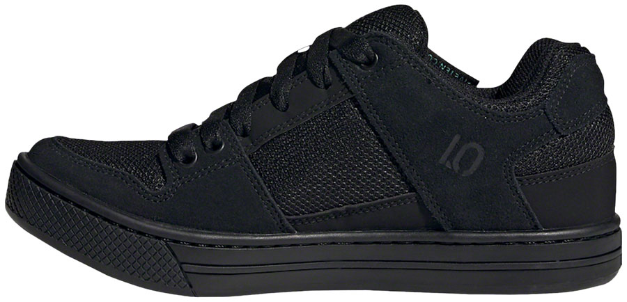 Five Ten Freerider Flat Shoes - Women's Core Black / Acid Mint - Image 3