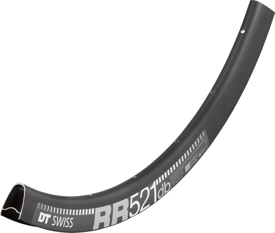 DT Swiss RR 521 Rims - 700C Disc Black variant 2